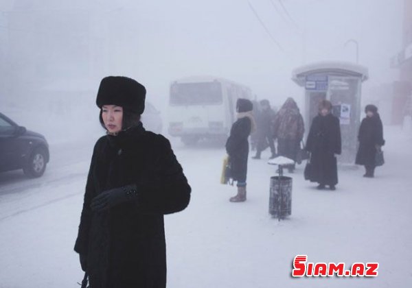 Dünyanın ən soyuq kəndindən - FOTOREPORTAJ