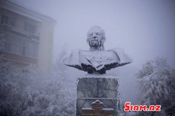 Dünyanın ən soyuq kəndindən - FOTOREPORTAJ