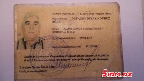 İmkansızlıqdan gecələr PALTODA yatan  ilk Azərbaycan sahibkarlarından olan Niyazov Niyaz Novruz oğlunun PREZİDENT İLHAM ƏLİYEVƏ MÜRACİƏTİ!