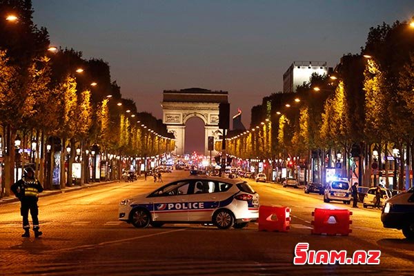 Parisdə yeni terror- 1 polis həlak oldu - Yenilənib (FOTOLAR )