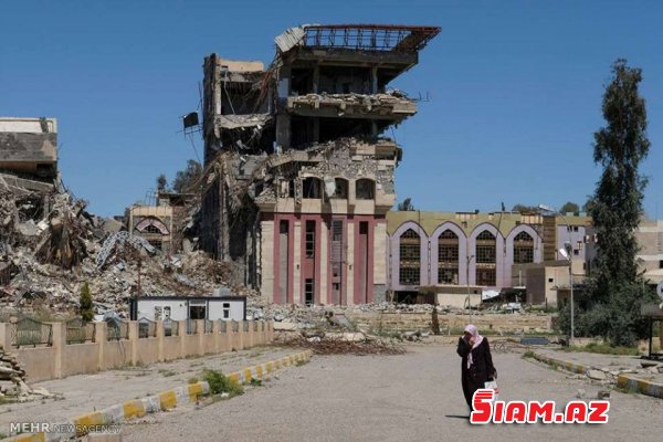 Mosulun xarabalığa çevrilmiş universiteti - FOTOLARDA