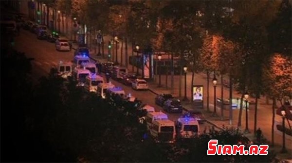 Parisdə yeni terror- 1 polis həlak oldu - Yenilənib (FOTOLAR )