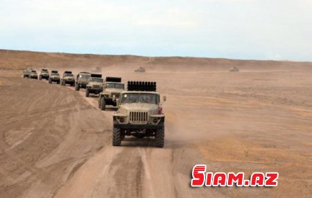 Azərbaycan raketlərini havaya qaldırdı - Foto (Video)