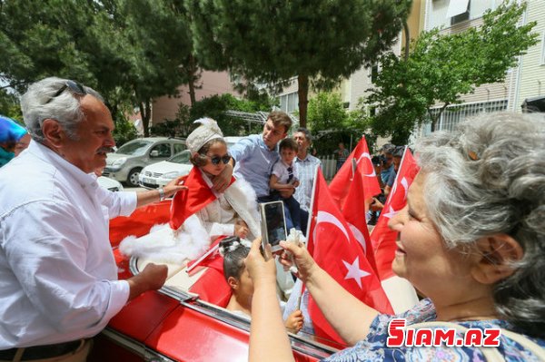 Şəhid oğlunun sünnət toyunda görünməmiş izdiham - FOTOLAR