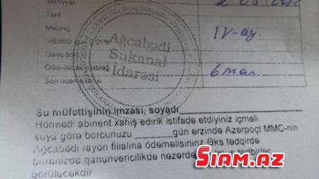 Ağcəbədidə “Kərbəla müsibəti”- “Su götürməyə qoymurlar ...”