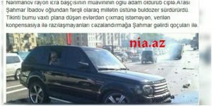 Bir Generalın icra başçısının müavini qədər hörmətinin olmaması..