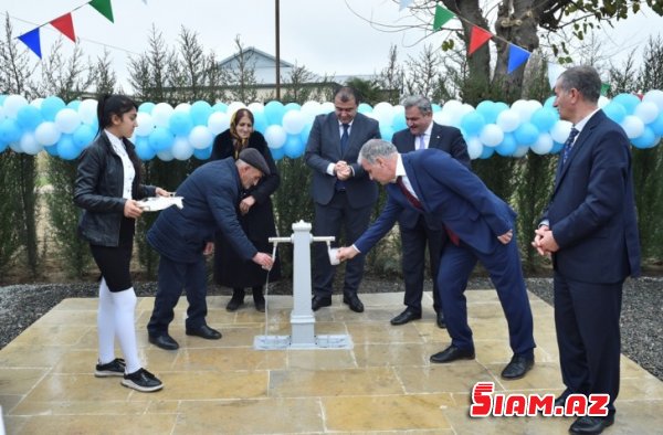 Tərtərin 11 kəndində yeni içməli su təchizatı quraşdırılıb- FOTOLAR