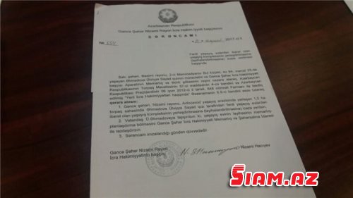 Vətəndaşdan sabiq icra başçısına ittiham: “100 min dollar pulumu mənimsədi”